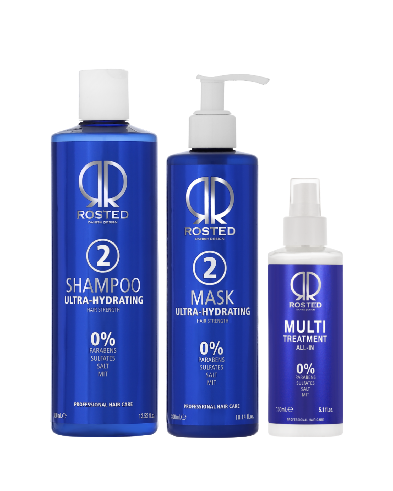 Rosted 2-2-M - Schampo, Mask & Multibehandling