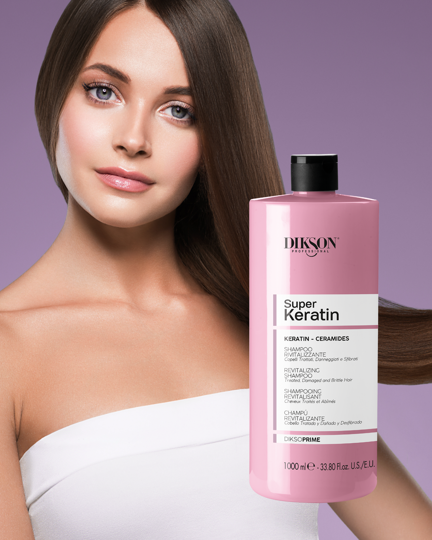 Keratin Prime Schampo 1000ml