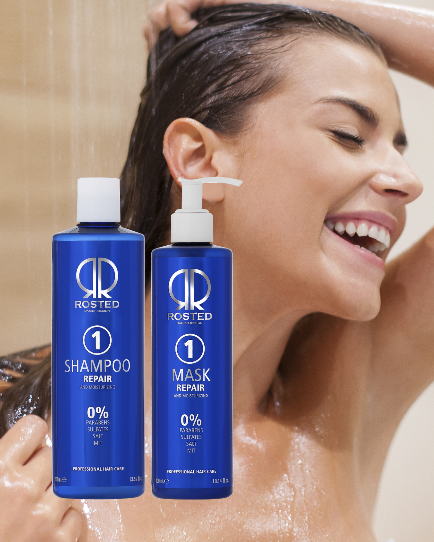 Rosted 1 Repair Set - Shampoo & Mask