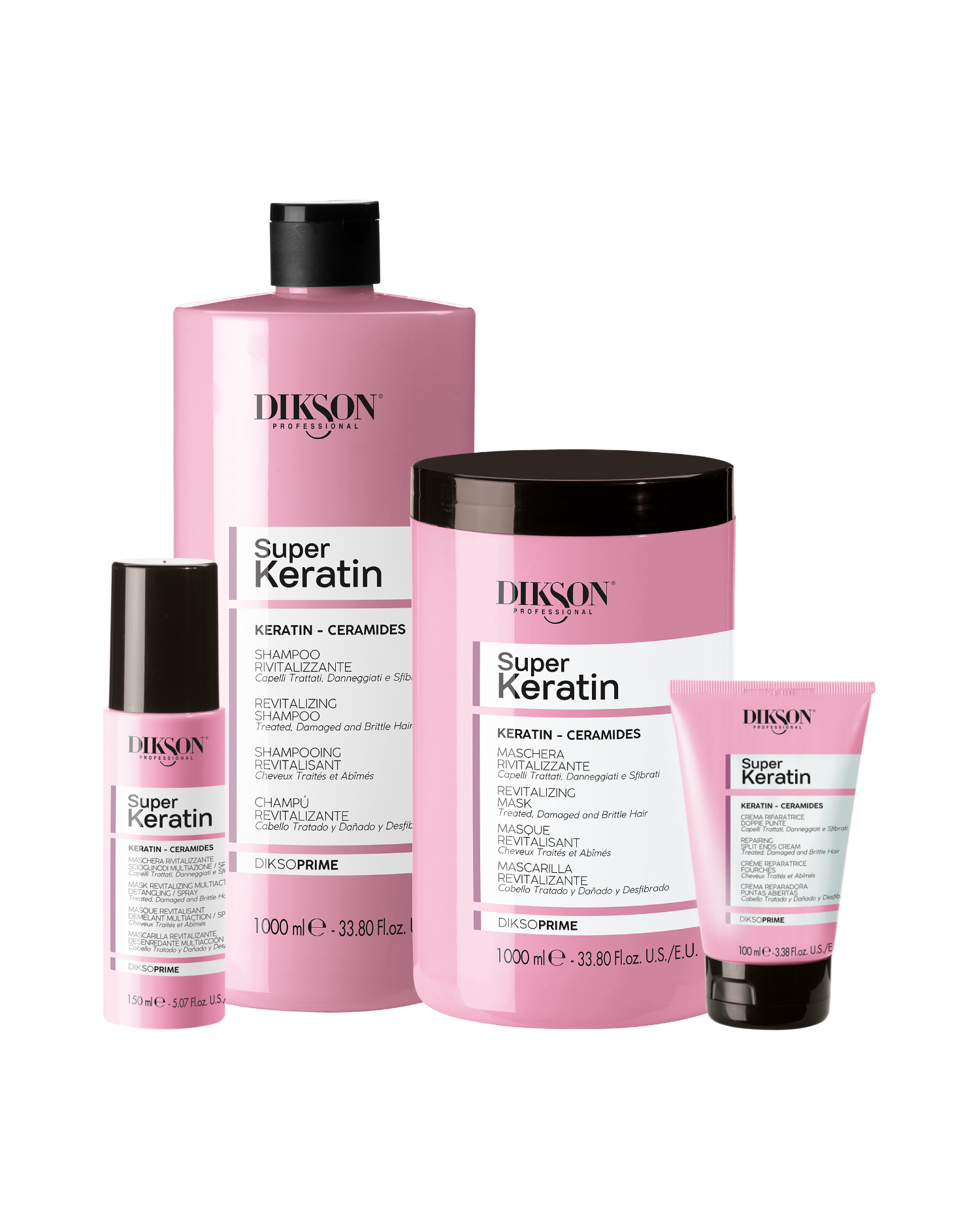 Stort Keratin Prime-set